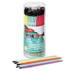Creative Arts Classroom Brush Assortment, Sizes 1-6, Synthetic, Round, 144/Pack LEO73344