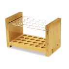 Creativity Street Brush Holder for 24 Brushes, Wood & Acrylic CKC5148