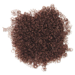 Creativity Street Craft Hair Kit, Brown 1/2" Curls, 4 oz CKC5201