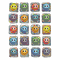 Creativity Street Creativity Street Peel & Stick Gemstone Stickers, Smiley Face, 20/Pack CKC1648