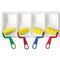 Creativity Street Foam Patterned Rollers with Paint Trays, Four Designs/Pack CKC9086