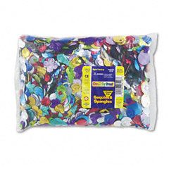Creativity Street Sequins & Spangles Classroom Pack, Assorted Metallic Colors, 1 lb/Pack CKC6118