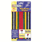 Creativity Street Wax Works Strips, Bright Hues Colors, 48 Pieces CKC4170