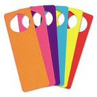 Creativity Street WonderFoam Door Knob Hangers, Six Assorted Colors CKC4379