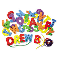Creativity Street WonderFoam Lacing Letters & Numbers CKC4466
