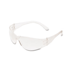 Crews Checklite Scratch-Resistant Safety Glasses, Clear Lens CRWCL110