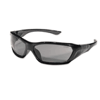 Crews ForceFlex Safety Glasses, Black Frame, Gray Lens CRWFF122