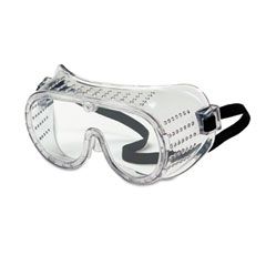 Crews Safety Goggles, Over Glasses, Clear Lens CRW2220