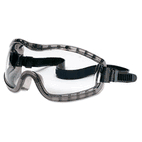 Crews Stryker Safety Goggles, Chemical Protection, Black Frame CRW2310AF