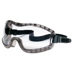 Crews Stryker Safety Goggles, Chemical Protection, Black Frame CRW2310AF