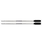 Cross Refills for Ballpoint Pens, Medium, Black Ink, 2/Pack CRO85132