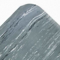 Crown Cushion-Step Mat, Rubber, 36 x 60, Marbleized Gray CWNCU3660GY
