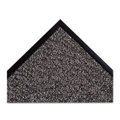 Crown Dust-Star Microfiber Wiper Mat, 36" x 120", Charcoal CWNDS0310CH