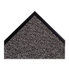 Crown Dust-Star Microfiber Wiper Mat, 36" x 60", Charcoal CWNDS0035CH