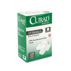 Curad Sterile Cotton Balls, 1", 130/Box MIICUR110163