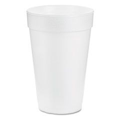 Dart Drink Foam Drink, 14 oz, White, 1000/Carton DRC14J16