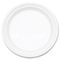 Dart Famous Service Plastic Dinnerware, Plate,6" Diameter, White, 125 PK, 1000/CT DRC6PWF