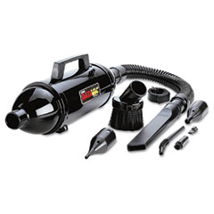 DataVac Steel Vacuum/Blower w/Accessories, 3 lbs, Black MEVMDV1BA