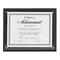 DAX Award Plaque, Wood/Acrylic Frame, fits up to 8-1/2 x 11, Black DAXN15908NT
