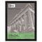 DAX Black Wood Poster Frame w/Plastic Window, Wide Profile, 18 x 24 DAX2863W2X