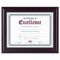 DAX Prestige Document Frame, Rosewood/Black, Gold Accents, Certificate, 8 1/2 x 11" DAXN3028N2T