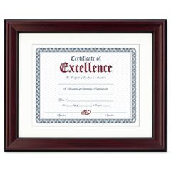 DAX Rosewood Document Frame, Wall-Mount, Wood, 11 x 14 DAXN3246S1T