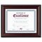 DAX Rosewood Document Frame, Wall-Mount, Wood, 8 1/2 x 11 DAXN3246N1T