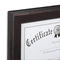 DAX Rosewood Document Frame, Wall-Mount, Wood, 8 1/2 x 11 DAXN3246N1T
