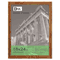 DAX Solid Wood Poster Frame, Traditional w/Plexiglas Window, 18 x 24, Med Oak DAX2856W1X