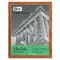 DAX Solid Wood Poster Frame, Traditional w/Plexiglas Window, 18 x 24, Med Oak DAX2856W1X
