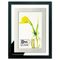 DAX Upper West Side Float Frame, Black/Brushed Aluminum, Wood, 5 x 7 DAXN1858H4T