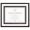 DAX Upper West Side Float Frame, Black/Brushed Aluminum, Wood, 8.5 x 11 DAXN1858N4T