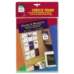 DAX Velcro Magnetic Cubicle Photo Document Frame, Acrylic, 8-1/2 x 11, Clear DAXN140285M