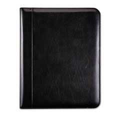 Day-Timer Aristo Slim Bonded Leather Starter Set, 8-1/2 x 11, Black DTM84431