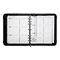 Day-Timer Aristo Slim Bonded Leather Starter Set, 8-1/2 x 11, Black DTM84431