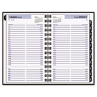 DayMinder Premiere Recycled Daily Appointment Book, Black, 4 7/8" x 8", 2012 AAGG100H00