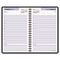 DayMinder Premiere Recycled Daily Appointment Book, Black, 4 7/8" x 8", 2012 AAGSK4400
