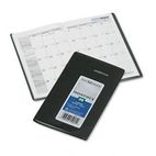 DayMinder Premiere Recycled Monthly Planner, Black, 3 5/8" x 6 3/16", 2011-2013 AAGSK5300