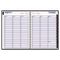 DayMinder Premiere Recycled Weekly Appointment Book, Black, 8" x 11", 2012 AAGG520H00