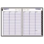 DayMinder Premiere Recycled Weekly Appointment Book, Black, 8" x 11", 2012 AAGG520H00
