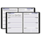 DayMinder Recycled Executive Weekly/Monthly Planner, Black, 6 7/8" x 8 3/4", 2012 AAGG54500