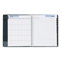 DayMinder Recycled Executive Weekly/Monthly Planner, Burgundy, 6 7/8" x 8 3/4", 2012 AAGG54514