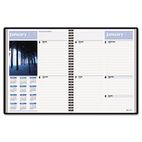 DayMinder Recycled Scenic Weekly/Monthly Planner, Blue, 8 1/4" x 10 7/8", 2012 AAGG70017