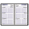 DayMinder Recycled Weekly Appointment Book, 3-3/4 x 6, Black, 2012 AAGG23500