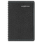DayMinder Recycled Weekly Appointment Book, Black, 3 3/4" x 6", 2012 AAGG25000