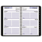 DayMinder Recycled Weekly Appointment Book, Black, 3 3/4" x 6", 2012 AAGG25000