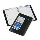 DayMinder Recycled Weekly Appointment Book, Black, 4 7/8" x 8", 2012 AAGG20000