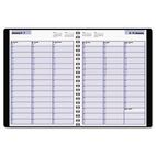 DayMinder Recycled Weekly Appointment Book, Black, 8" x 11", 2012 AAGG52000