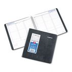 DayMinder Recycled Weekly Appointment Book, Black, 8" x 8 1/2", 2012 AAGG59500