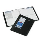 DayMinder Recycled Weekly Planner,Black, 6 7/8" x 8 3/4", 2012 AAGG53500